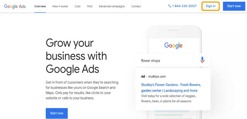 impression share google ads