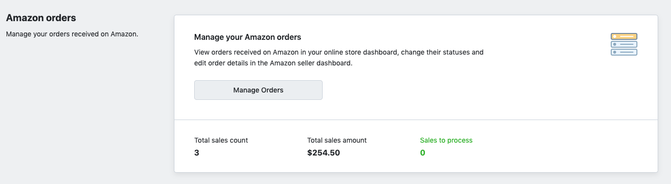 See Amazon orders in your Ecwid Control Panel